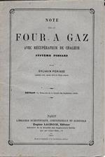 Note sur le four a Gaz avec récupérateur de chaleur. Système Ponsard