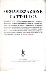 Organizazione cattolica. L'obolo di S. Pietro