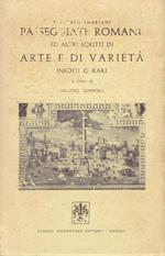 Passeggiate romane ed altri scritti di arte e di varietà inediti o rari