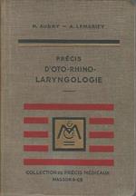 Precis D'Oto-Rhino-Laryngologie