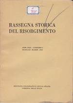 Rassegna storica del Risorgimento. XLIII. I. Gennaio-Marzo 1956