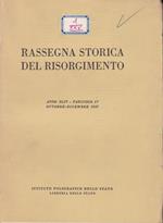 Rassegna storica del Risorgimento. XLIV. IV. Ottobre-Dicembre 1957