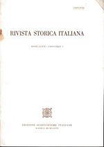 Rivista storica italiana. Anno LXXIX Fasc. I Estratto