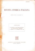 Rivista storica italiana. Anno LXXVIII Fasc. IV Estratto