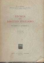 Storia Del Diritto Italiano - Il Diritto Pubblico. Lezioni