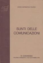 Sunti delle comunicazioni