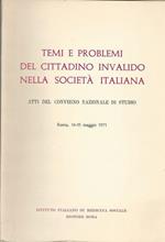 Temi E Problemi Del Cittadino Invalido Nella Società Italiana