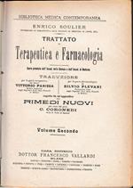 Terapeutica e Farmacologia. Volume secondo