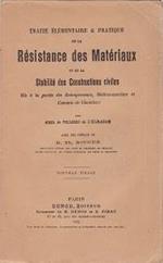 Traité élémentaire & pratique de la Résistance des Matériaux