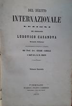 Del diritto internazionale. Volume secondo