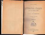 Lezioni di letteratura italiana. Volume II