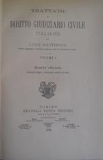 Trattato di Diritto Giudiziario Civile Italiano. Voll. I - VI