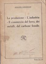 produzione - L'industria - Il commercio del ferro, dei metalli, del carbon fossile