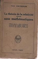 théorie de la relativité exposée sans mathématiques