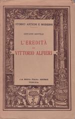 eredità di Vittorio Alfieri