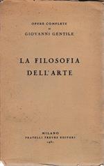 filosofia dell'arte