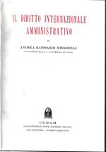 diritto internazionale amministrativo