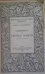 Commenti di critica d'arte