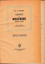 Lezioni di Macchine (Macchine a fluido). Parte generale e macchine idrauliche