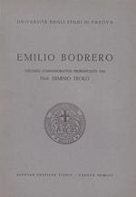 Emilio Bodrero. Discorso commemorativo del prof. Erminio Troilo.(29 novembre 1952)