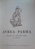 Avrea Parma. Rivista di lettere arte e storia. Annata completa 1954