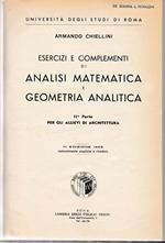 Analisi matematica e geometria analitica. 2 parte