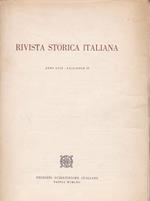 Rivista storica italiana. LXIX. IV. 1957