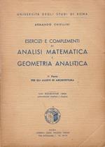 Esercizi e complementi di analisi matematica e geometria analitica. I. (Architettura)