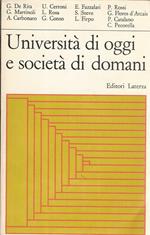 Università di oggi e società di domani