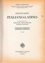 Dizionario Italiano- Latino. Vol. II