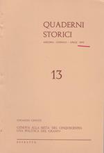 Quaderni storici. Gennaio-Aprile 1970. N. 13. Estratto