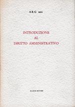 Introduzione al diritto amministrativo