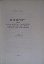 Descrizione delle pitture, sculture ed architetture che si osservano nella città di Mantova e ne' suoi contorni