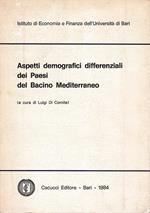 Aspetti demografici differenziali dei Paesi del Bacino Mediterraneo