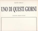 di questi giorni. Gouaches e disegni (1951-1990)