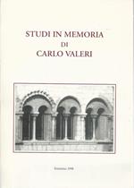 Studi in memoria di Carlo Valeri