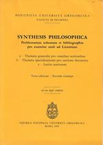 Synthesis philosophica