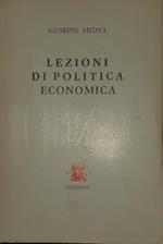 Lezioni di politica economica