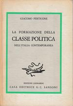 La formazione della classe politica nell'Italia contemporanea