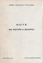 Note sui motori a scoppio