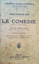 Le comedie recate in versi italiani da Nicolò Fortiguerra