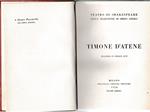 Timone d'Atene. Tragedia in cinque atti. Teatro di Shakespeare nuova traduzione di Diego Angeli