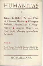 Humanitas. Anno XXVI, n. 5, maggio 1971