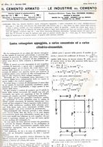 Il cemento amato - Le industrie del cemento 37° anno Gennaio - Dicembre 1940 (10 fascicoli rilegati) + indice generale anno XXXVII 1940