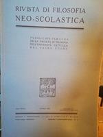 Rivista di filosofia neo-scolastica. Anno XXXVI. Aprile 1944. II