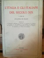 L' Italia e gli italiani del secolo XIX