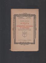 Scelta di operette pensieri e lettere con note di Augusto Levi. Scrittori italiani