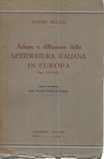 Azione e diffusione della letteratura italiana in Europa