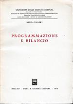 Programmazione e bilancio