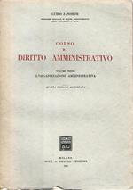 Corso di diritto amministrativo. Volume terzo. L'organizzazione amministrativa